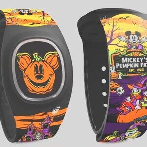 Disney Mickie Jack-o'-Lantern MagicBand+ Limited Magic Band Plus Unlinked New